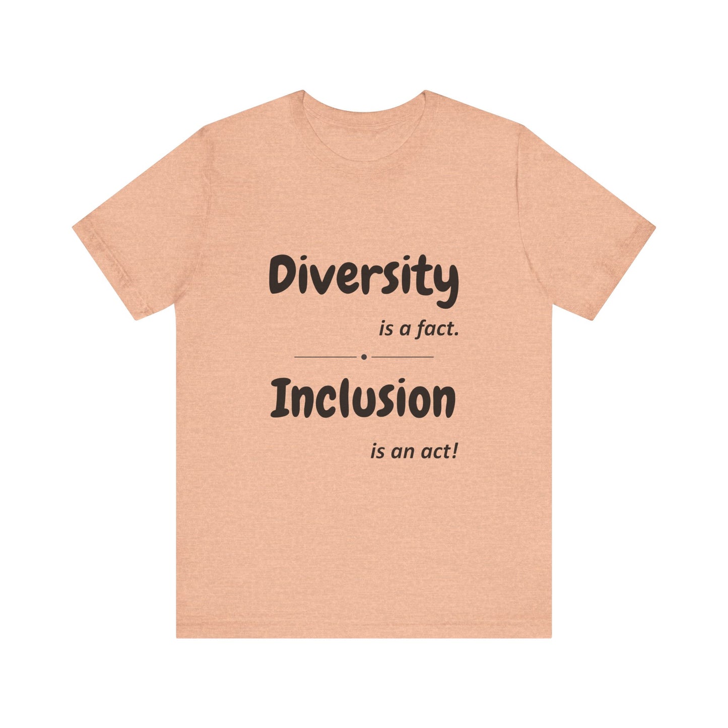 Diversity Inclusion Unisex Tee