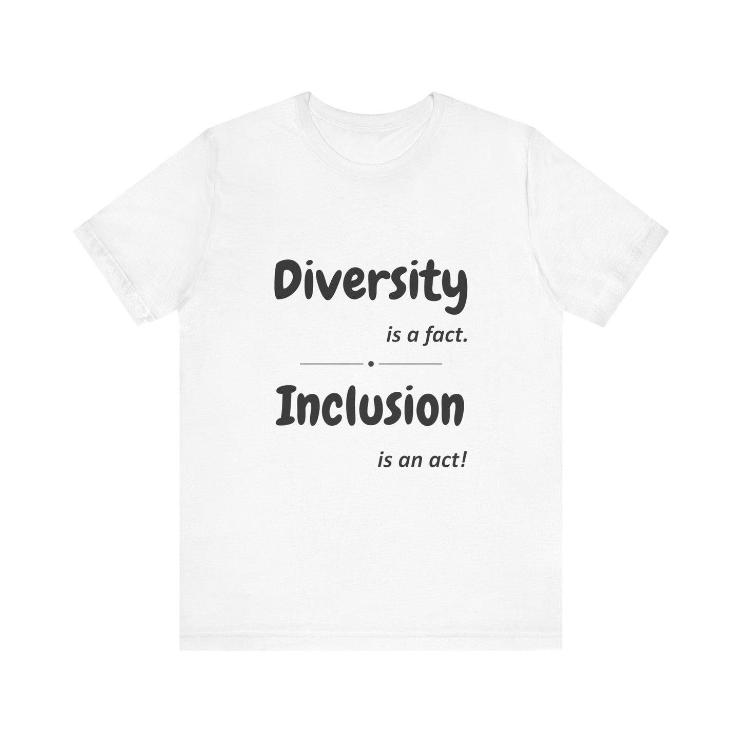Diversity Inclusion Unisex Tee