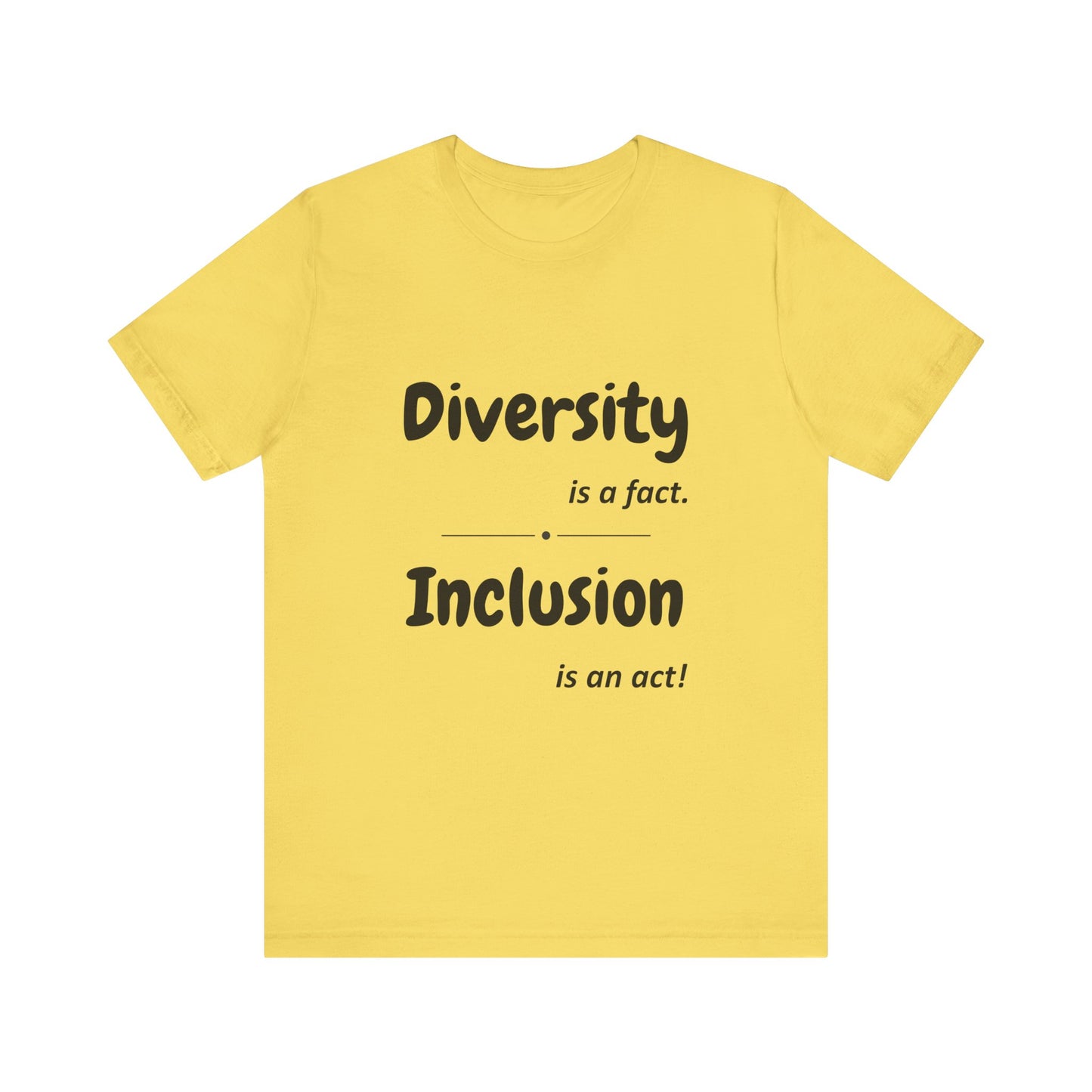 Diversity Inclusion Unisex Tee