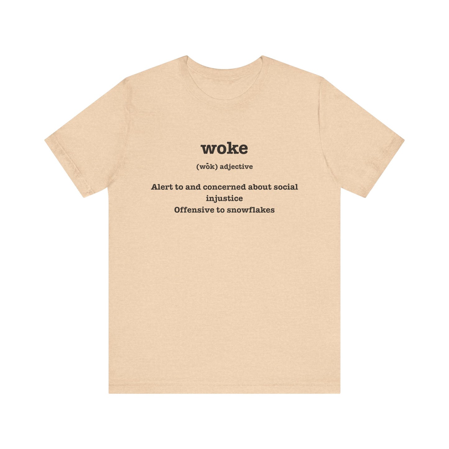 T-Shirt - Woke and Alert About Social Injustice Design