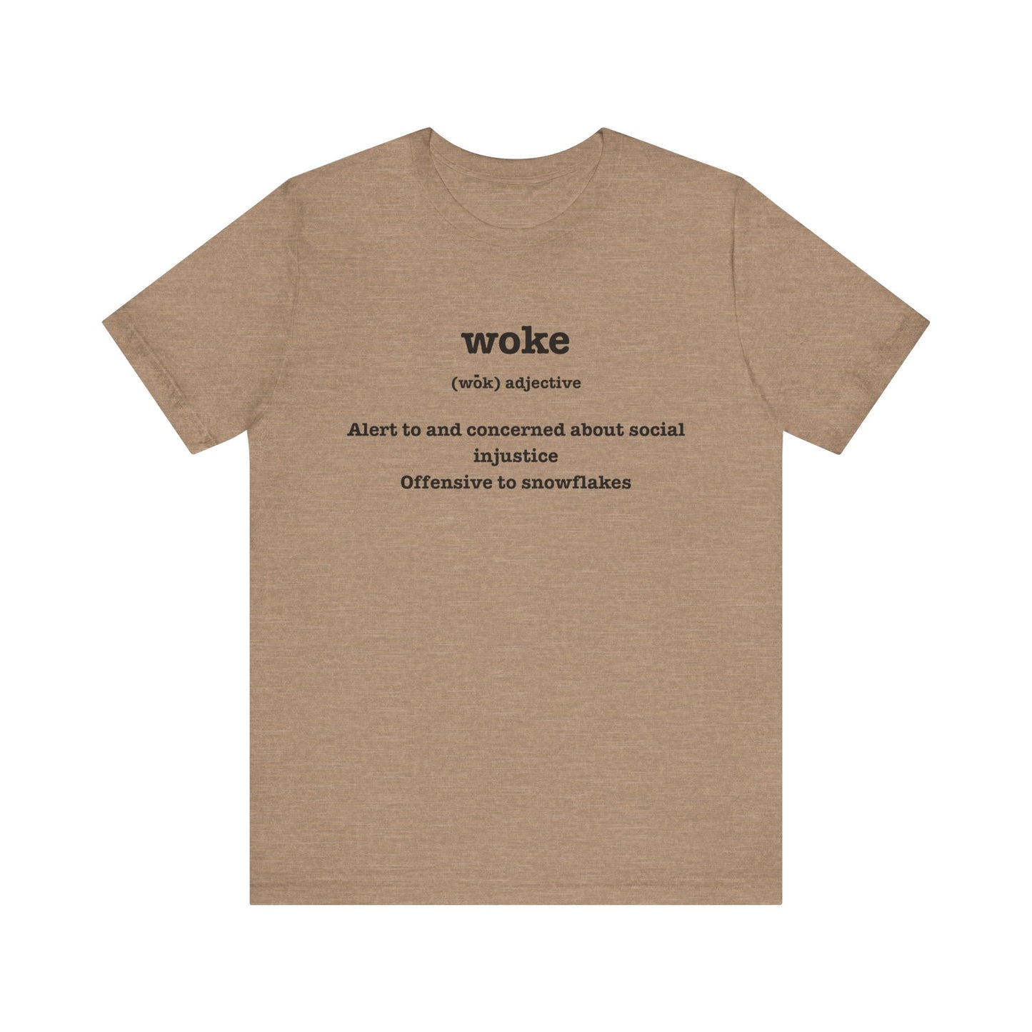 T-Shirt - Woke and Alert About Social Injustice Design