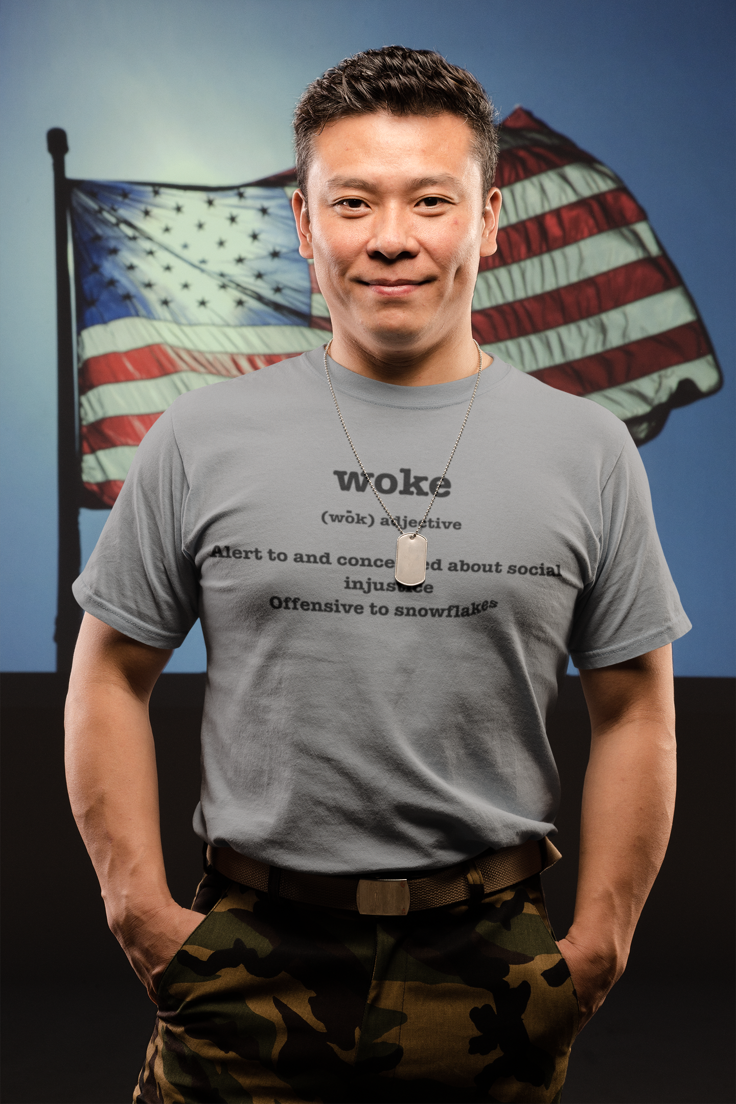 T-Shirt - Woke and Alert About Social Injustice Design