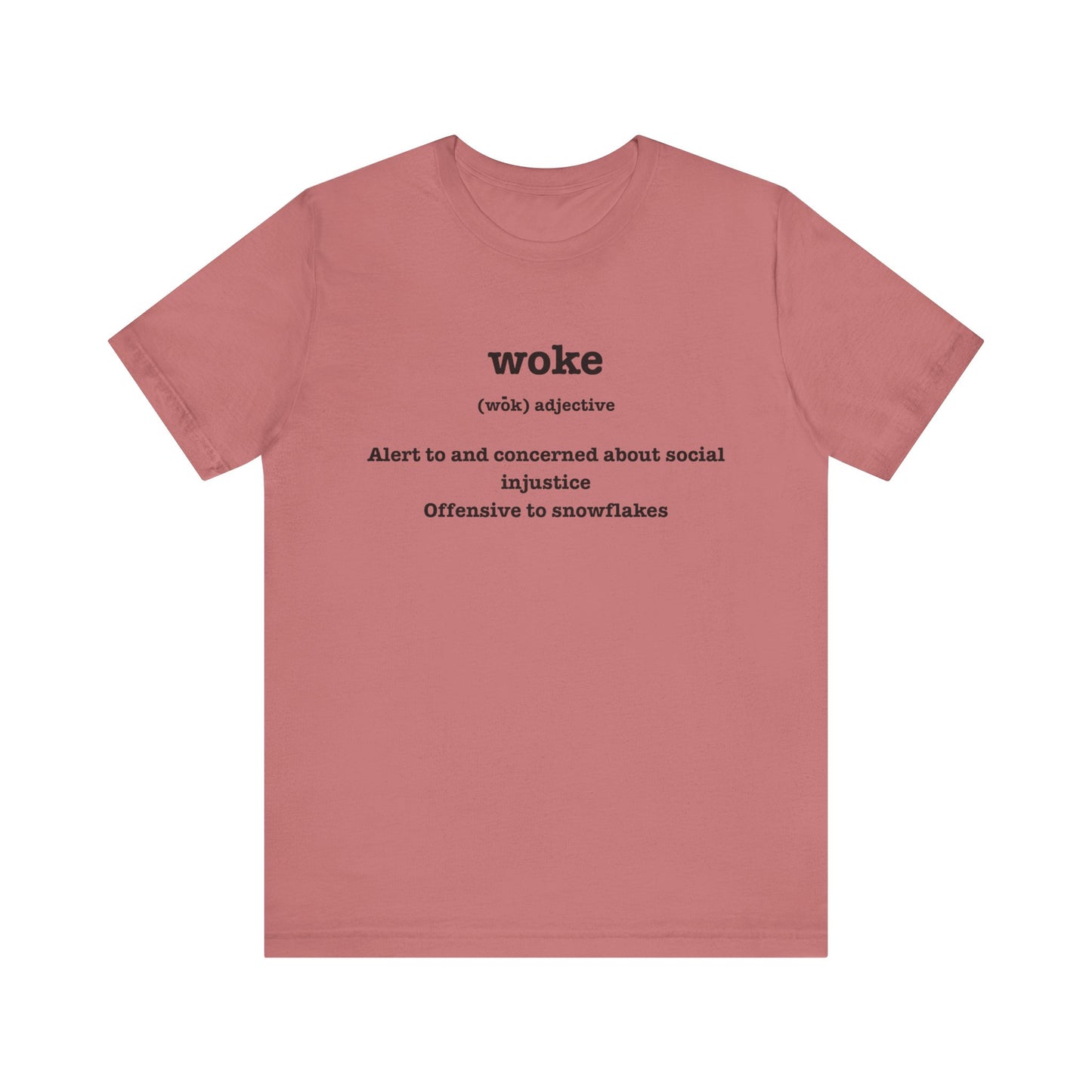 T-Shirt - Woke and Alert About Social Injustice Design