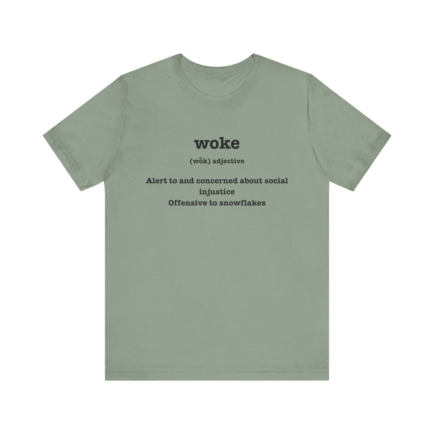T-Shirt - Woke and Alert About Social Injustice Design
